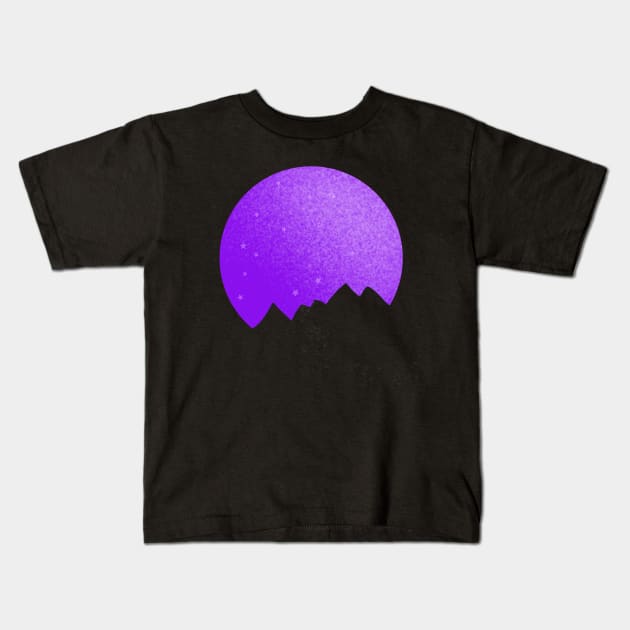 Purple 2 PlanetFall Kids T-Shirt by CazzyShop